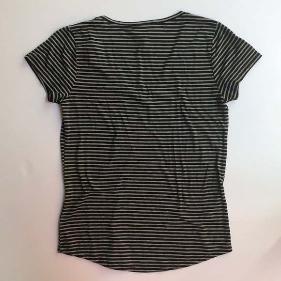 Paige Striped Classic Tee Shirt Size Small - Picture 3 of 3